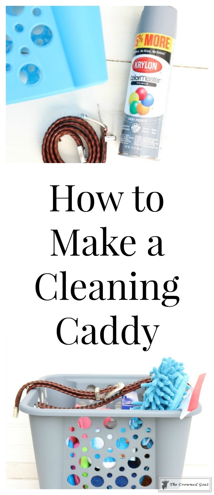 Simple Tips For Creating A Cleaning Caddy - Frugally Blonde