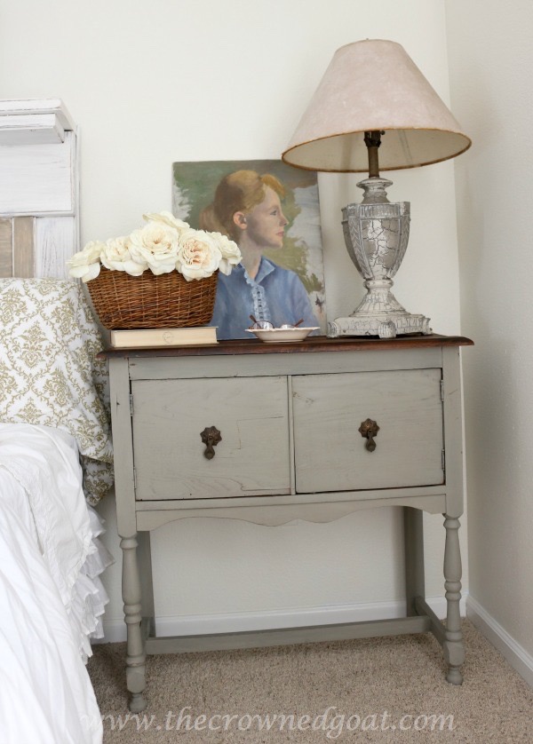 Nightstand Chalk Paint Tutorial — The Grace House