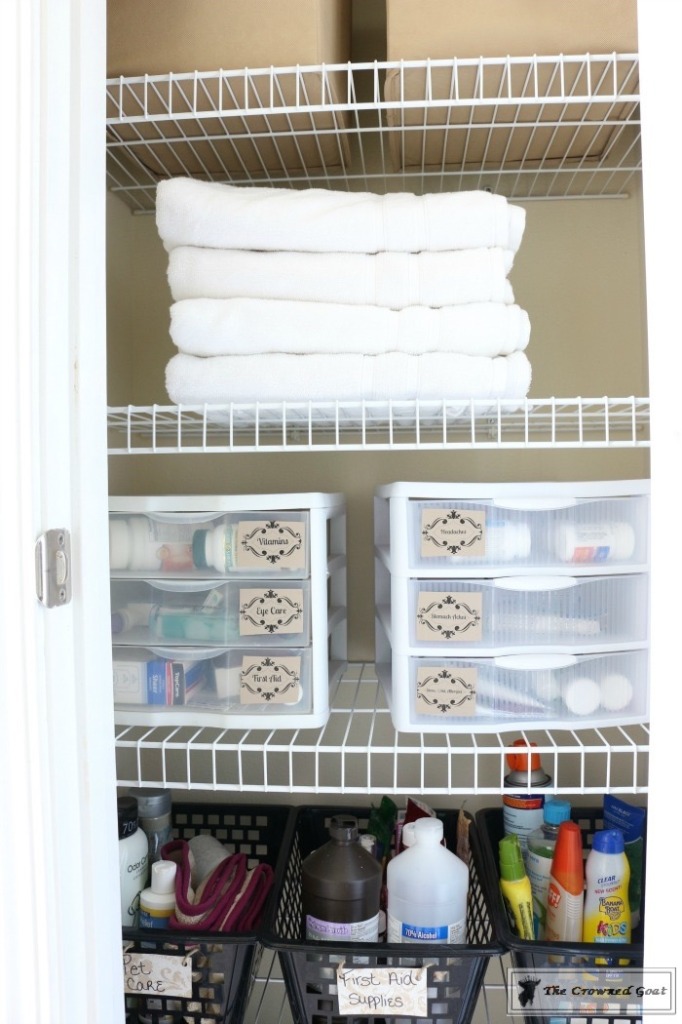 How to Keep Linen Closets Organized and Maintained The Crowned Goat