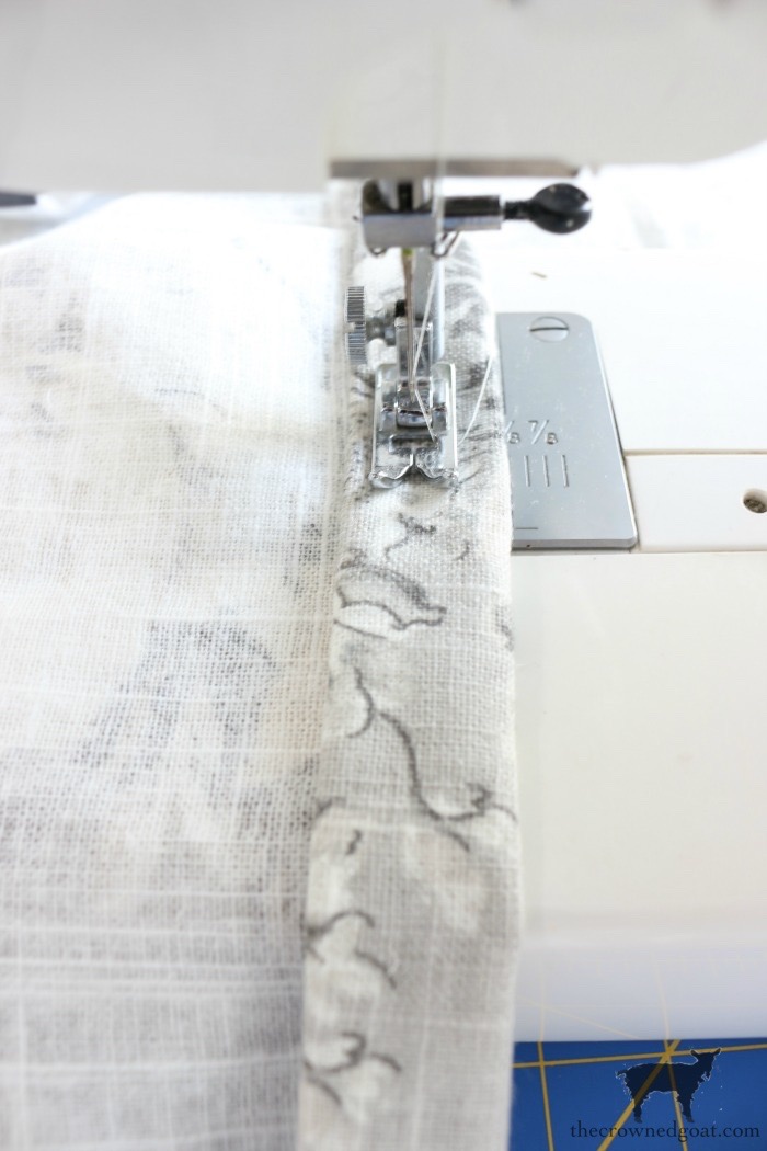 How To Sew Bed Crown Curtain Panels The Crowned Goat