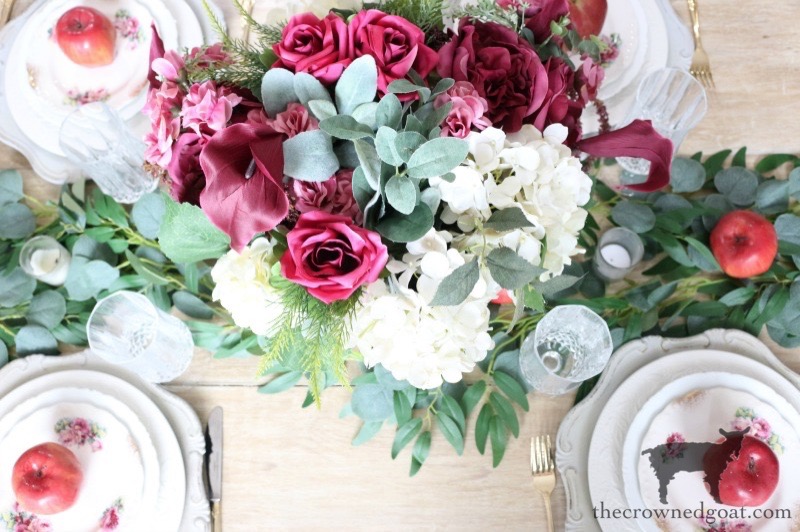 Autumn Apple Inspired Tablescape