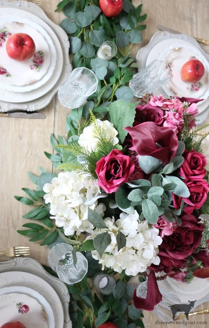 Autumn Apple Inspired Tablescape