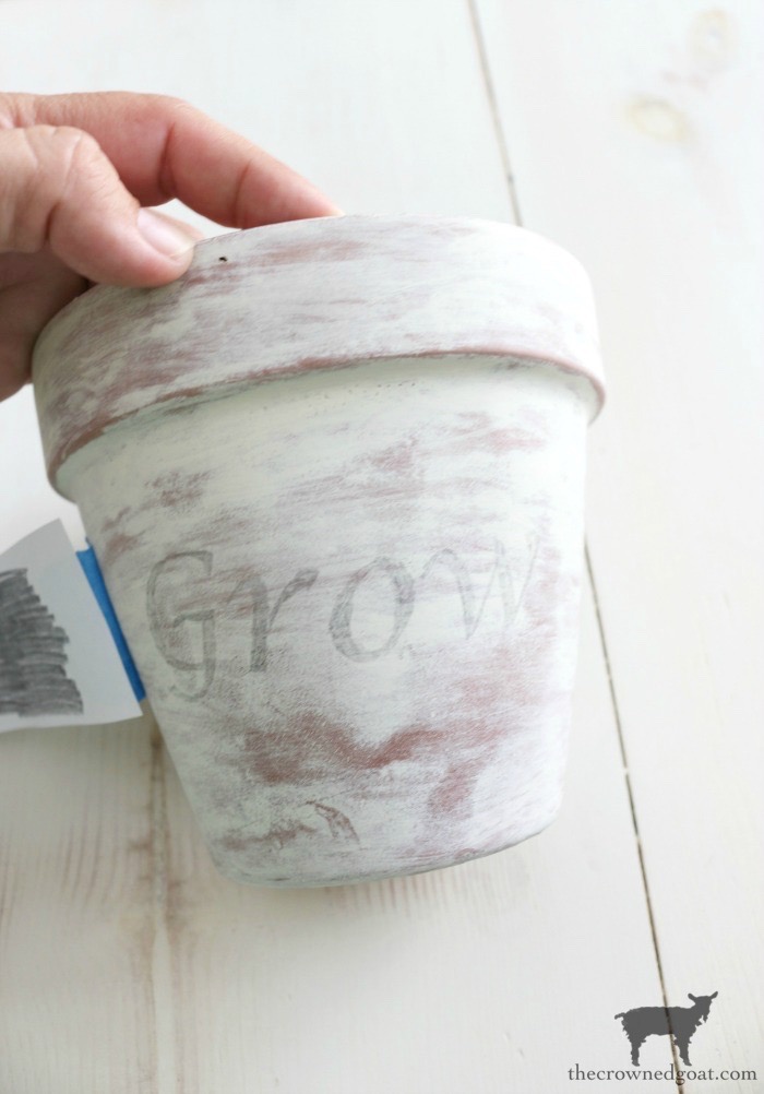 How to Whitewash Terracotta Pots with Chalk Paint