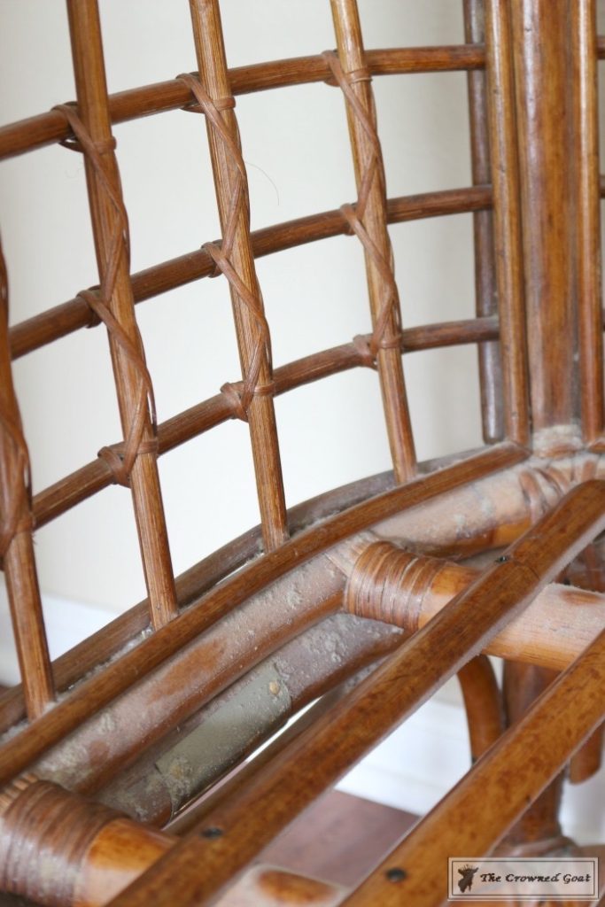 Revitalizing a Rattan Chair with DIY Furniture Polish