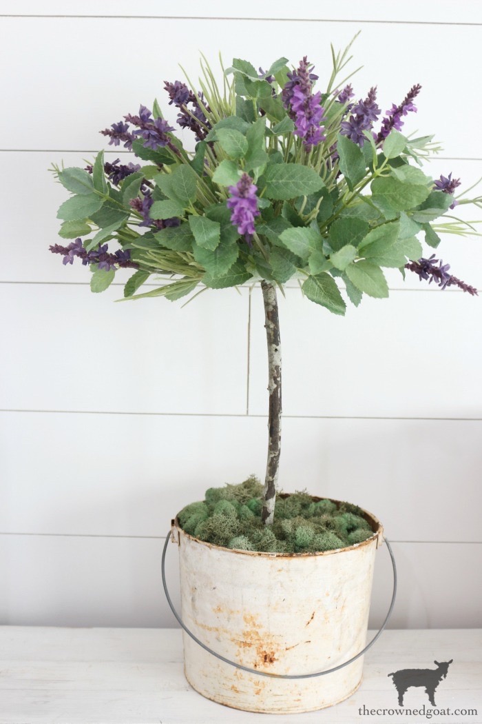 Moving Topiary Simple Lavender Topiary and Summer Celebration Blog Hop