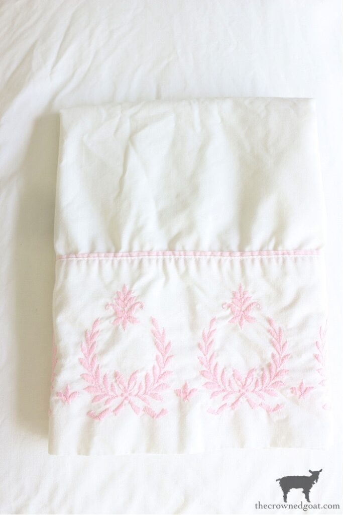 How to Clean Vintage Pillowcases