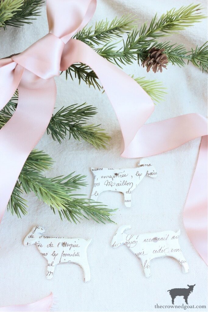 Scripts Ornament French Country Script Ornaments