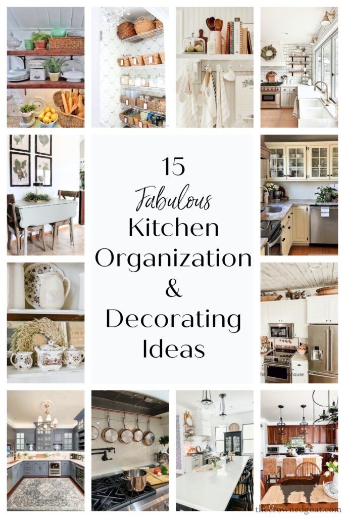Kitchen Organization and Decorating Ideas